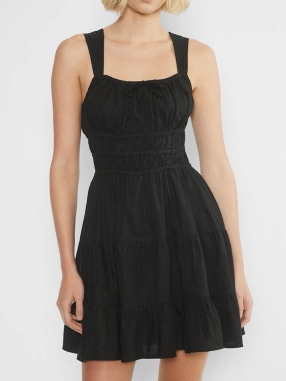 Aritzia Sunday Best // Martine Poplin Dress